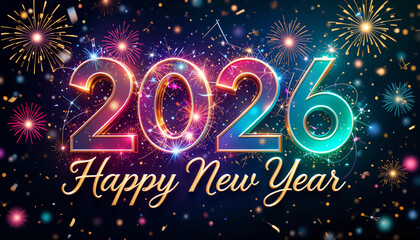 2026 happy new year, new year, happy new year, 2026	