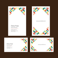 Flat-design-geometric-pattern-business-card