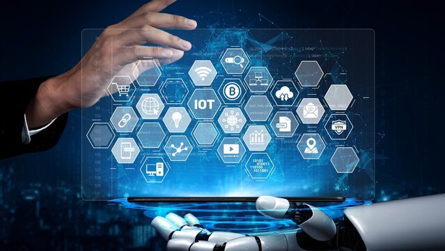 AI assistant enables smart IoT integration, digital infrastructure optimization, and secure system management across a connected technology ecosystem. Marrow