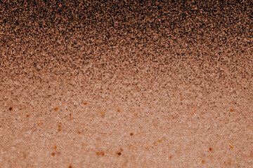 Black and white abstract image resembling snowfall at night or a starry sky, with countless white specks scattered across a dark background.