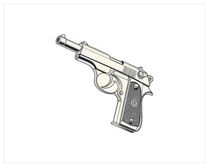 The Best Gun Vector Free SVG Download