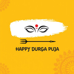 Happy Halloween card with pumpkin and stylish woman illustration