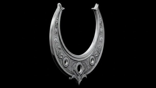 Ornamental horseshoe design