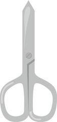 illustration of scissors isolated on white background 