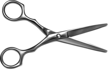 illustration of scissors isolated on white background 