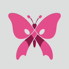 Pink ribbon breast cancer awareness month vector bundle with minimal silhouettes, inspiring hope quotes, medical icons, survivor badges, and October prevention concept illustrations