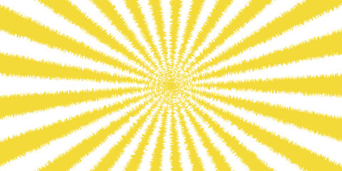 Abstract template with yellow sunrays on light background. Abstract background with light of sunburst. sunrise background, retro round lines. summer ray sunburst hot sunrise wallpaper background.