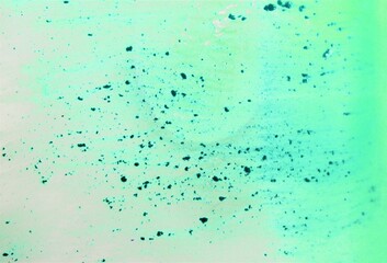 Abstract green watercolor on paper texture can use as background with space for text