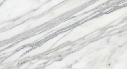 Elegant white marble texture with subtle grey veining for luxurious designs and sophisticated
