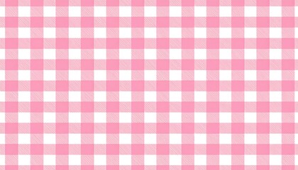 Pink checkered pattern