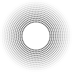 Circular oval frame with 13 concentric thick lines of equal thickness, featuring a gradient from inside out.