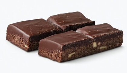 Indulgent chocolate brownies topped with rich ganache, perfect for sweet cravings and gourmet dessert creations.