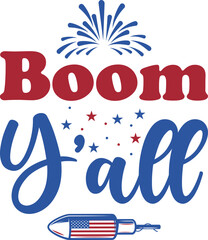 4th Of July svg design