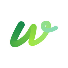 Trendy logo design with word 