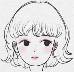 여자 얼굴 인물