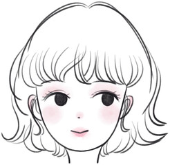 여자 얼굴 인물