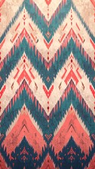 Vibrant chevron pattern
