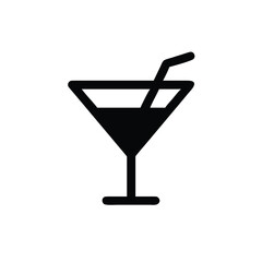 cocktail glass with a cocktail