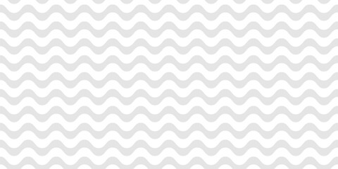 Simple vector seamless pattern with horizontal wavy lines, bold stripes, liquid shapes. Subtle light gray and white abstract waves texture. Sea waves background. Minimal repeat design for print, decor