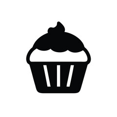 cupcake vector illustration
