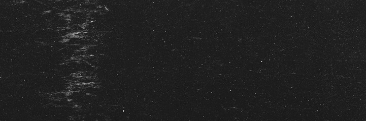 Black grunge abstract background - Aged photo overlay layer with dust dirt scratches and scuffs design	
