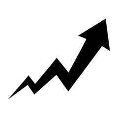 Increasing Trends in Finance, Digital Marketing Strategy, Graph Illustration, Modern Workspace, Data Visualization Concept