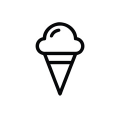 vector ice cream icon