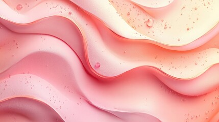 Pink Peach Clean Background for Design, Soft and Fresh Aesthetic.