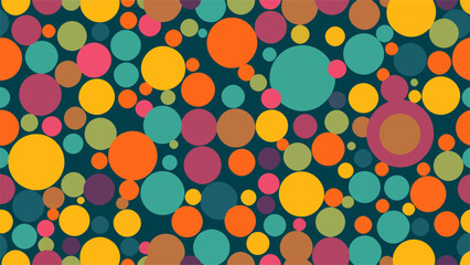 Circles confetti falling on transparent background. Round, dot vector background. Abstract colorful confetti flying in the air. Vector holiday illustration with circles confetti.