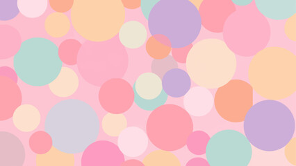 Colorful dots pattern design vector