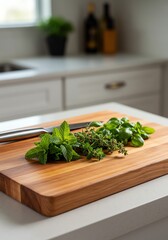 Fresh Herbs Ready for Cooking