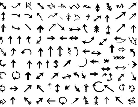 Diverse Directional Symbols Collection