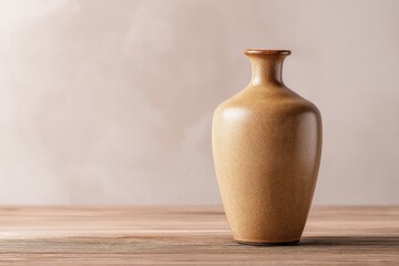 Chinese Shaoxing rice wine in rustic ceramic bottle