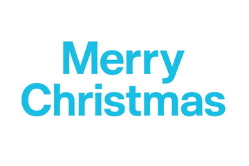Merry christmas text message greeting transparent background