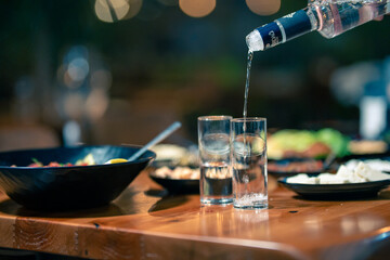 glass of raki
