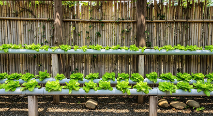 Hydroponic Lettuce Farm Sustainable Agriculture for Fresh Greens