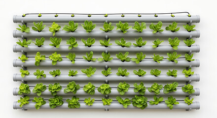 Vertical hydroponic garden system for growing fresh leafy greens indoors or outdoors