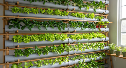 Vertical Garden Lush Indoor Hydroponic System for Fresh Produce