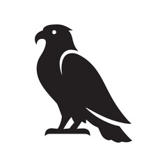 Eagle silhouette vector design.