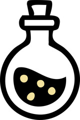 vector illustration of a food