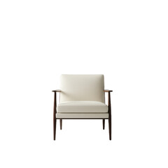 Fototapeta premium Classic armchair isolated on transparent background