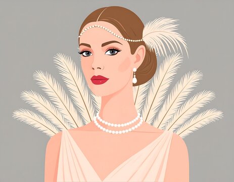 Elegant woman in 1920s attire (1)