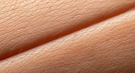 Fototapeta premium Intricate dermal topography showcasing cutaneous ridges and shallow furrows under magnification