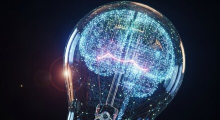 Networked intelligence encapsulated within a classic light bulb offering innovative perspectives