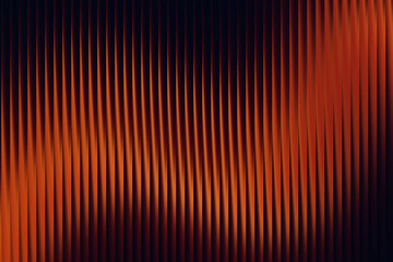 Vertical orange lines with gradient effect and soft lighting creating an abstract pattern design