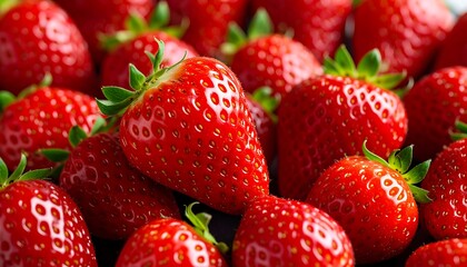 Close-up of fresh strawberries