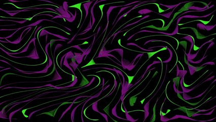 Fototapeta premium Abstract background with colorful lines on a black background