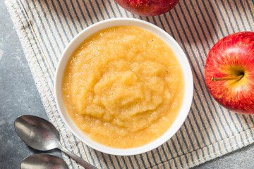 Organic Healthy Raw Apple Sauce