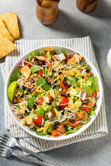 Homemade Healthy Chicken Taco Salad
