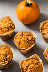 Healthy Homemade Pumpkin Spice Muffins